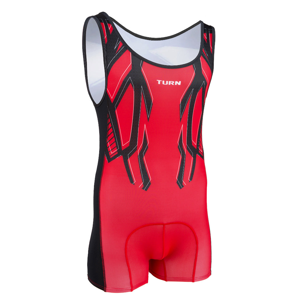 Senior Chase Singlet - Mars Red